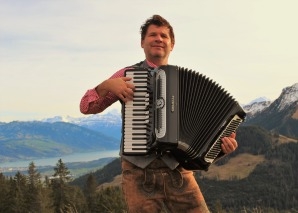 Akkordeonist Mariusz Chrzanowski