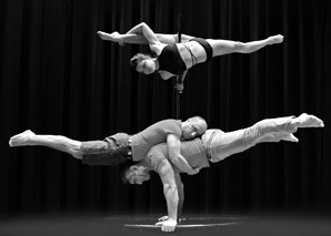 Triangle de groupe acrobatique