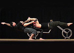 Triangle de groupe acrobatique