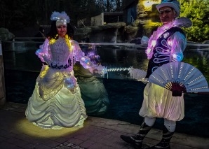 Walk Act Glow White und Prinz Luminous