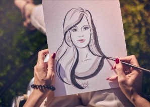 Sophie Graff – Live portrait artist