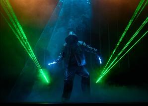 The Laser Dancer - spektakuläre Laser-Tanzshow für Grossanlässe