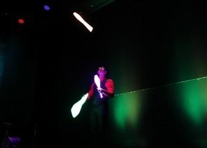 Le jongleur vedette Kaspar Tribelhorn