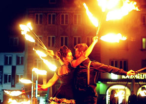 Circo Fuoco - L'art associé à la pyrotechnie