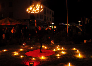 Circo Fuoco - L'art associé à la pyrotechnie