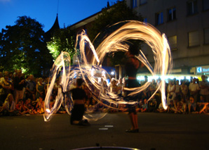 Fire in the Sky - Fire show with acrobatics