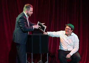 Spectacle de magie avec l'iPad