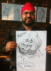 Karikaturist Crazy David