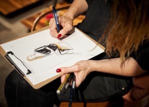Sophie Graff – Artiste de portraits en direct