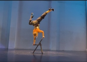 Mia Farbenfroh - aerial acrobatics and fire shows