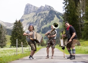 Hüttengaudi mit den Rampenhirschen