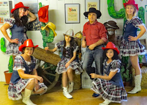 Groupe de danse en ligne de la vallée du Rhin