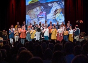 mélangé, le chœur a cappella