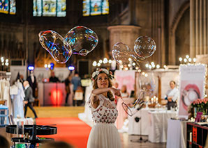 Spectacle de bulles de savon magiques