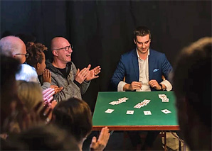 Magician Jan Imhof