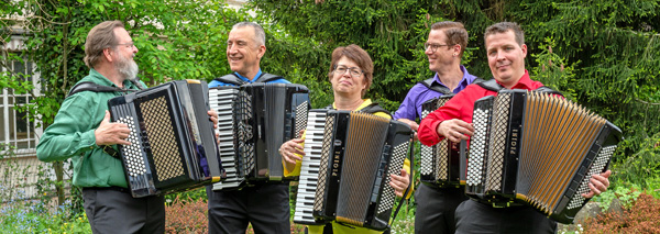 Colorful Accordionists - the accordion quintet