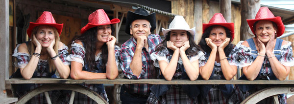 Groupe de danse en ligne de la vallée du Rhin