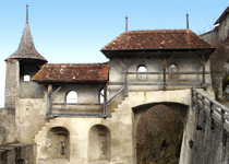 Zeitreise beim Schloss Greyerz