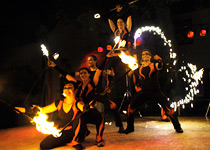 Flames - the fire dancers