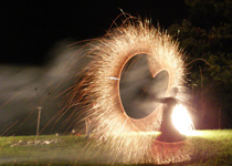 Danse du feu avec Joseph Stenz