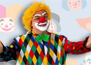 Children's entertainment with clown Muck