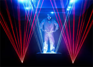 The Laser Dancer - spektakuläre Laser-Tanzshow für Grossanlässe