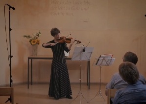 Désirée Pousaz, la violoniste concertiste