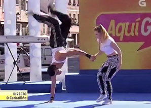 Spectacle de danse avec le MDS-Duo